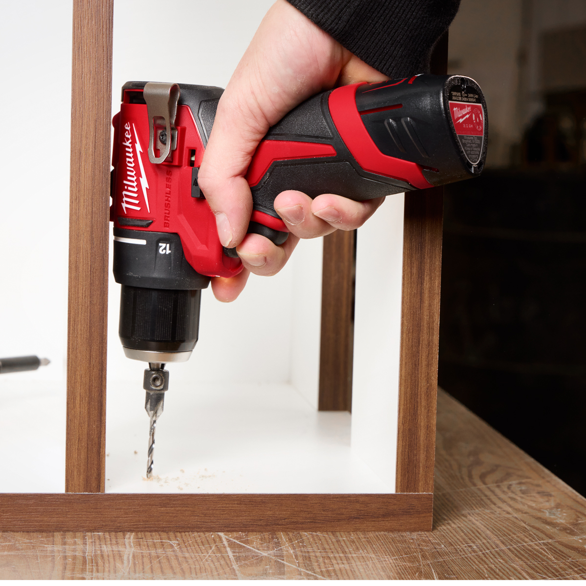 Milwaukee M12BLPDRC-0C Brushless Compact Percussion Drill/Driver Body Only with Free Case